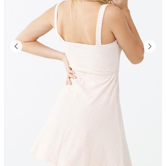 🆕 Striped Mini Dress - Picture 4 of 5